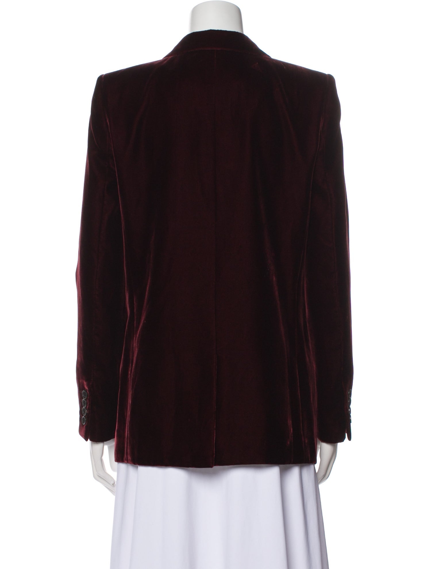 Saint Laurent 2021 Velour Blazer